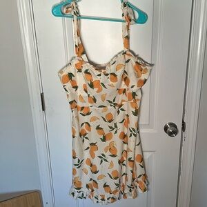 Viral lemon dress from Cider, 2XL